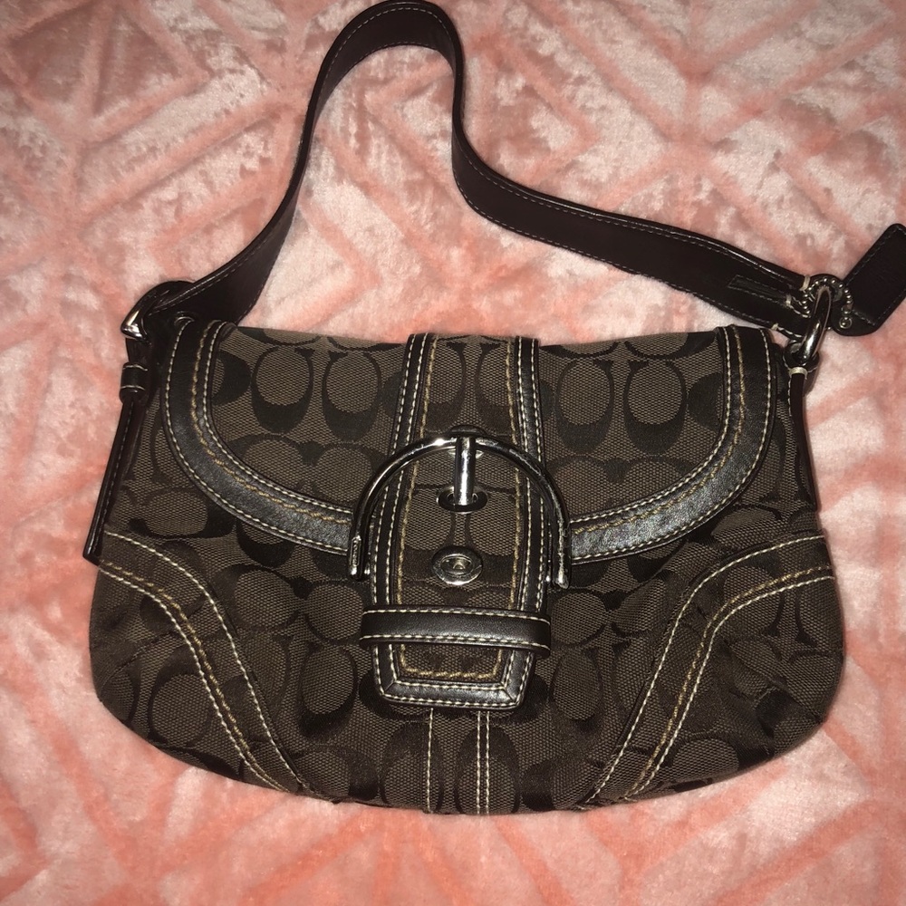 Coach Brown Hobo Purse
